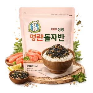 Rong biển vụn ăn liền trứng cá tuyết 70g Sung Gyung